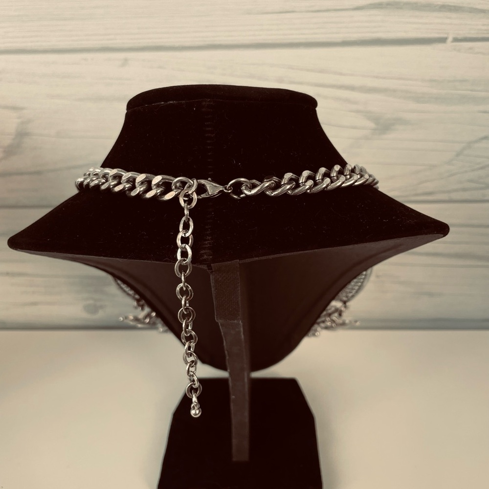 Mesmerizing Oversized Silver Plated Bohemian Stat… - image 3